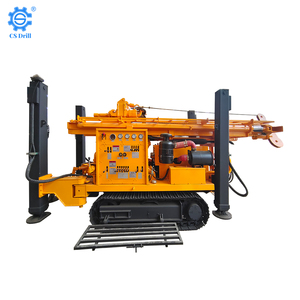 Plataforma de perforación sobre orugas de acero CS350s con componentes de núcleo de cojinete de motor de bomba para perforación de pozos hidrogeológicos - Product Image 2