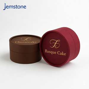 Custom Logo Luxury Recyclable Candy Cake <b>Dessert</b> Cardboard Tube Packaging Necklace Bracelet Paper Tube Cake <b>Box</b> Packaging - Product Image 5