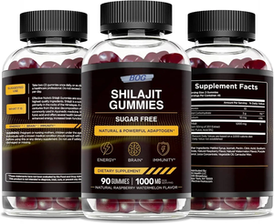 Gummies multivitaminées sans sucre OEM/ODM au Shilajit naturel pour le soutien du système immunitaire – Complément alimentaire pour adultes - Product Image 2