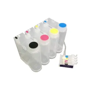 500Ml Ciss Tinta Cocok untuk Epson untuk Canon untuk Saudara untuk HP Inkjet Printer