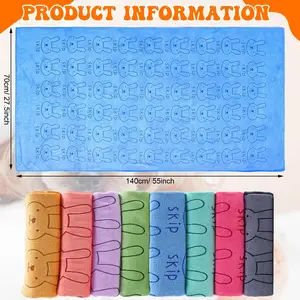 Petdom Pet Products 2023 Drying Microfiber Dog Towel Soft Absorbent Pet Bath Towel Dog Drying Towel For Bathing And Grooming