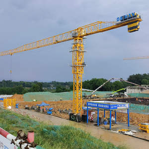 Grúa Torre de Plataforma Plana Dahan Qtz160-7013-10t en Oferta, Capacidad de Elevación de 10 Toneladas, Momento de Elevación de 160t. M Span 70m Altura Máxima 200m Precio de Fábrica - Product Image 5