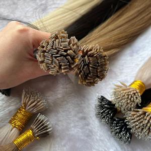 Tóc nối viền siêu nhỏ tóc người nguyên chất Remy thẳng tự nhiên nối bằng vòng vi mô - Product Image 5