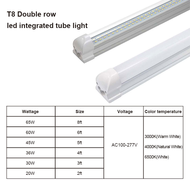 T8 Double Rangée - Intégré