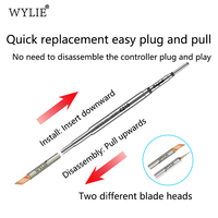 WYLIE C210 Ujung Solder Lepas Cepat, Ujung Pengganti Pemanas Cepat untuk Perbaikan Kabel Pita dan Kabel Terbang CPU Ponsel