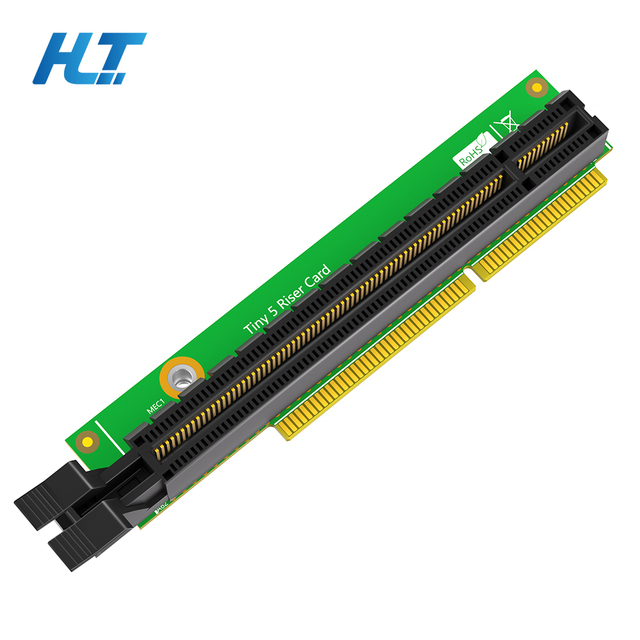Tiny 5 PCI-E 16X Riser Card Adapter for ThinkCentre M920q/920x/910x M720q P330 Transferable Graphics Support Stock