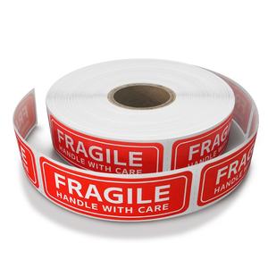 สติกเกอร์คำเตือน "สินค้าเปราะบาง" ขายดี นี่คือชุด ห้ามแยก จำหน่ายโดยผู้จัดจำหน่ายมืออาชีพ ฉลากคำเตือนแบบกำหนดเองได้  แบบม้วน - Product Image 5