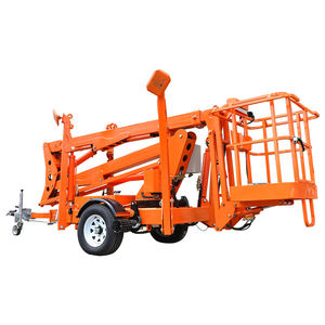 Trailer-mount lipat Boom Lift Spider Lift 16m 18m 20m artikulasi Boom Lift - Product Image 3