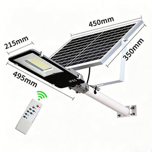 ไฟถนนโซลาร์เซลล์ออลอินวัน IP65 สำหรับภายนอกอาคาร พร้อมรีโมทคอนโทรล ความสว่าง 6500LM ประสิทธิภาพสูง ใช้งานได้ 8-12 ชั่วโมง ติดตั้งง่าย - Product Image 6