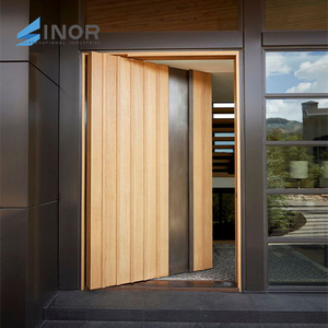 Nouveau produit porte avant Pivot moderne entrée Bfold broches Woodon Concealx Kit unique vente en gros - Product Image 4