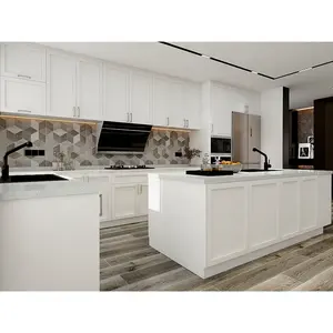 Dolap tasarımı kullanılan mutfak dolabı yüksek kalite Modern ev mutfak dolabı malzemeleri