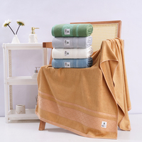 Serviette de Bain en Fibre de Bambou en Gros, Drap de Bain Doux pour la Peau, Serviette de Plage à Séchage Rapide, Serviette de Bain Ultra Douce et Moelleuse