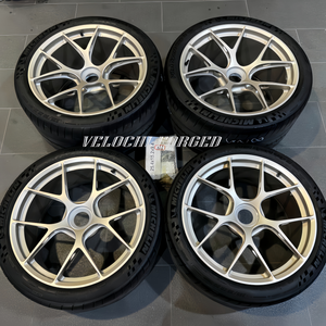 Rines VLC FI <span class=keywords><strong>R</strong></span> F1R Personalizados en Bronce de 19, 20 y 21 Pulgadas, Rines Forjados de Aleación de Aluminio 6061-T6 con Bloqueo Central para <span class=keywords><strong>Porsche</strong></span> <span class=keywords><strong>991</strong></span> 911 <span class=keywords><strong>GT3</strong></span> - Product Image 5