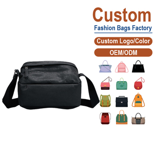 Soft <b>Pillow</b>-<b>Shaped</b> Genuine Leather Crossbody Bag — Vintage Washed Finish, Adjustable Strap, Perfect for Boho Travelers - Product Image 1