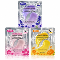 Patchs pour les yeux hydratants, lissants et éclaircissants, marque privée OEM ODM, pour tous types de peaux, masque hydrogel pour le contour des yeux.