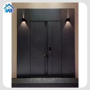 Puertas Interiores Manuales Antirrobo de Aluminio Windor con Acabado Personalizado, Puertas de Entrada de Alta Seguridad para Hogares - Product Image 4