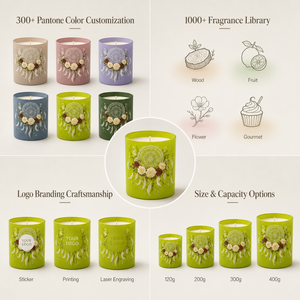 Classic Long Lasting Scented <b>Candle</b> Natural Oil Infused For Brand Identity Wholesale Factory Direct Supply Premium - Product Image 2