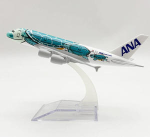 Modèle d'<span class=keywords><strong>avion</strong></span> en alliage A380, prototype 16 cm, <span class=keywords><strong>jouet</strong></span> d'<span class=keywords><strong>avion</strong></span> en métal moulé sous pression personnalisé pour collection, cadeau d'entreprise, fabriqué par des fournisseurs - Product Image 4