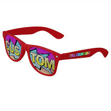 Gafas de sol y lentes promocionales para fiestas de club nocturno con impresión personalizada - Product Image 2