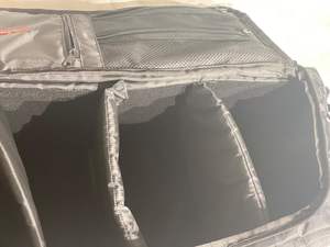 Bolsa de Lavandería Plegable y Resistente de Tela Chenilla con Malla Transpirable y Cierre para Lavadora, Muestra Gratis - Product Image 4