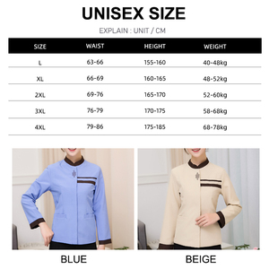 Uniformes de Trabajo de Limpieza con Logotipo Personalizado, Ropa de Trabajo <span class=keywords><strong>para</strong></span> Servicio de Habitaciones de Hotel, <span class=keywords><strong>Personal</strong></span> de Limpieza de Propiedades - Product Image 4