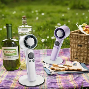 Nouvel Arrivage Ventilateur Personnel Portable Turbo Mini Refroidissant 4000mAh USB Rechargeable à Batterie avec Affichage LED - Product Image 2