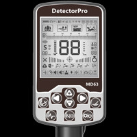 Détecteur de métaux numérique professionnel multifréquence MD63, étanche IP55, 8 pouces, avec écran LCD sensible, garantie 1 an