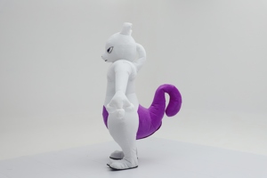 Costume Gonfiabile da Mascotte Volpe Bianca Funtoys 2,2m 2,6m Abito per Feste Vestito Gonfiabile da Volpe - Product Image 3