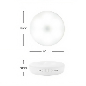 Schnur loses kabelloses LED-Nachtlicht Automatischer PIR-Bewegungs sensor Detektor Innenwand leuchte für Wohnzimmers chrank Schrank batterie - Product Image 3