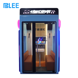 Cabina de Karaoke Mini KTV Personalizada, Sala Insonorizada, Máquina de Karaoke Autoservicio, Cabina de Karaoke Insonorizada que Funciona con Monedas - Product Image 1
