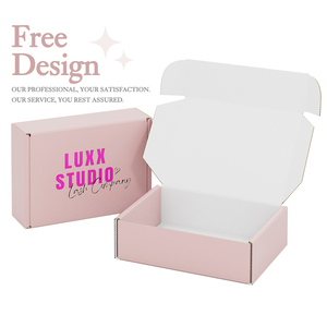 In nhỏ vận chuyển hộp tùy biến món quà sóng bao bì các tông hộp bưu phẩm với logo - Product Image 2