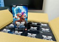 Vente en gros de cartes Dragon Z Ball originales Fb01 officielles et authentiques, produits Fb01 Ocg Pcg, jeux de société, combats, cadeaux