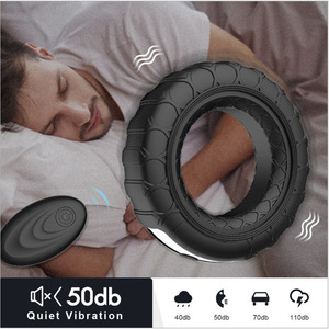 Cincin Penggetar Ban Mobil Siput Silikon, Cincin Pemijat Pribadi, Mainan Seks Prostat Seks, Cincin Penis Bergetar - Product Image 6