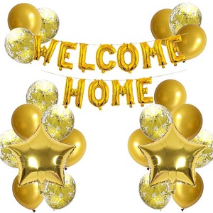 Royal Blue Veterans Soldier Retire Return Decoración para <span class=keywords><strong>el</strong></span> hogar Globos de fiesta Bienvenido Decoración para <span class=keywords><strong>el</strong></span> hogar para las tropas - Product Image 2