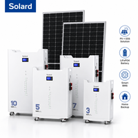 Sistema de Baterías de Almacenamiento de Energía Residencial Apilable LFP de 48V 200Ah 10kWh con Celdas Solares de Grado A y Garantía de 10 Años