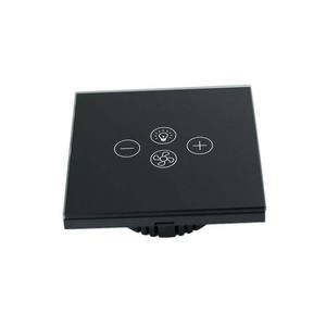 SMARSECUR Interruptor Inteligente Popular para Ventilador de Techo con Control WiFi, Panel Táctil Inteligente Tuya, Regulador de Velocidad del Ventilador - Product Image 2