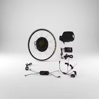 Kit de conversion de vélo électrique de haute qualité, homologué EN15194 CE/EMC, avec batterie au lithium, écran LCD et moteur sans balais 200-500W - Vente flash