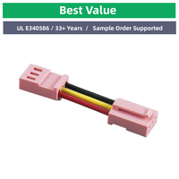 Faisceau de câbles personnalisé compatible CH2.5/Molex, pas de 2,5 mm, assemblage de connecteurs 2 à 16 broches pour éclairage LED et électronique moto