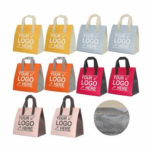 Sac isotherme portable léger personnalisé, réutilisable, pour plats à emporter, sac isotherme pour aliments et boissons, sac isotherme jetable, motif dessin animé - Product Image 3