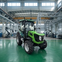 Traktor Pertanian Baru 40 HP dengan Part Opsional 4x4 RH404 Mini Traktor untuk Pertanian untuk Traktor Berjalan dengan Mesin