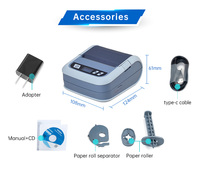 Imprimante portable Xprinter XP-P323B, vente en gros, imprimante mini 80 mm, compatible Android IOS, connexion sans fil Bluetooth, imprimante portable