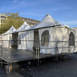 <span class=keywords><strong>JLM</strong></span> 100% Membrana extensible de PVC resistente al agua y a los rayos UV Estructura de sombra para estacionamiento de automóviles - Product Image 1