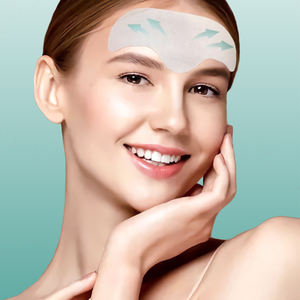 ヴィーガン<span class=keywords><strong>M</strong></span>字型シート額シワパッチ スムージングペプチド しわ改善 美白修復 ハリ強化 トラベルサイズ 顔用 すべての人に - Product Image 3