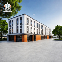 Structure en acier à grande portée pour entrepôt industriel, atelier métallique, bureau, bâtiment d'usine, immeuble d'appartements en structure métallique