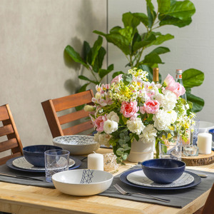 Logo personnalisé Ensembles de vaisselle et vaisselle Ensembles de vaisselle en forme d'assiette pour la maison Restaurant fête - Product Image 4