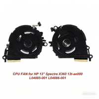 Ventilateurs CPU et GPU pour ordinateur portable HP Spectre X360 13AE 13T AE 13t-ae000 AE010 TPN-Q199, ventilateur de refroidissement L04885-001 L04886 ND55C03-17D17