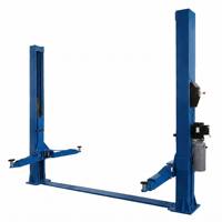 Pont élévateur hydraulique à deux colonnes de 4 tonnes pour ateliers à plafond bas |   Bras à profil bas de 110 mm pour voitures de sport |   Double levage