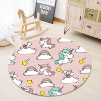 Hot Selling New Design Children Round Carpet Rugs Play Kid Carpet