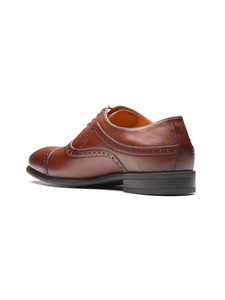 Zapatos de vestir formales de cuero genuino para hombre de alta calidad, clásicos con cordones, Oxford para negocios, oficina, bodas, cómodos zapatos de cuero. - Product Image 4