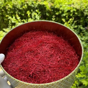 Filaments de safran du Cachemire, fleurs de safran séchées, rouge profond, arôme intense pour assaisonnement et boissons - Product Image 1